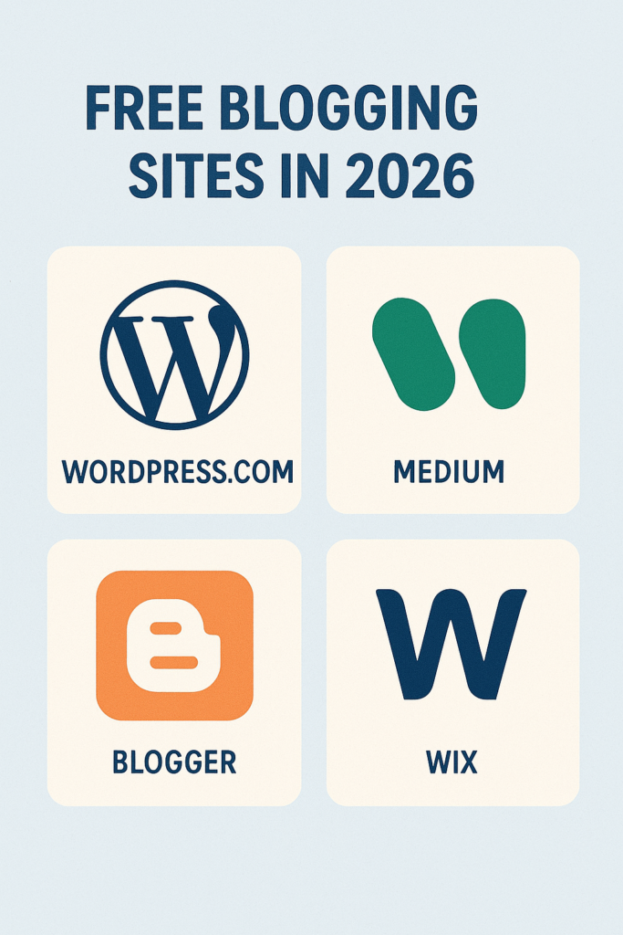 Free Blogging Sites in 2026