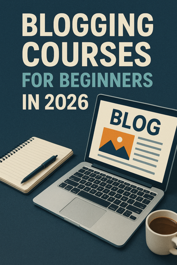 Blogging courses for beginners in 2026