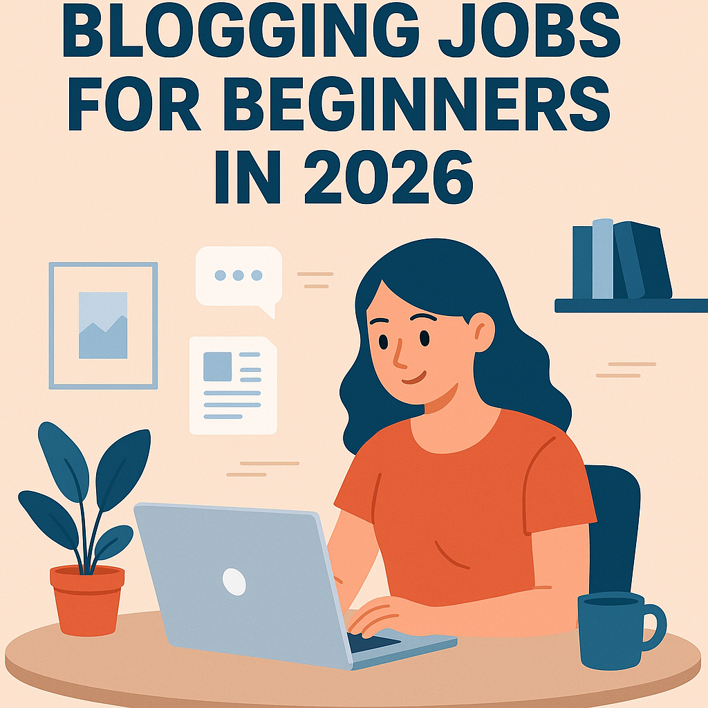 Blogging Jobs For Beginners In 2026