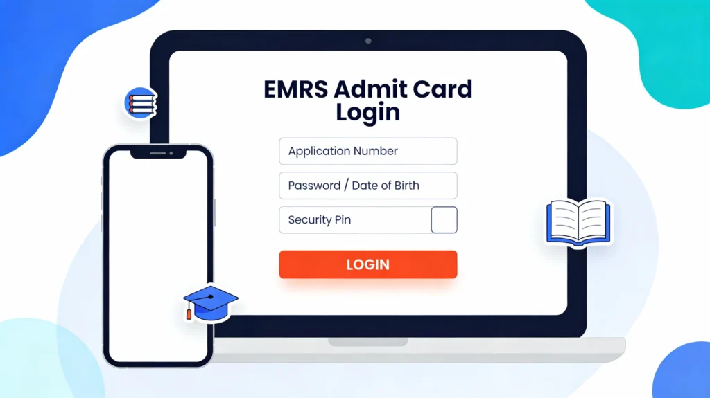  emrs admit card login