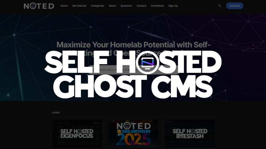 What is the Ghost blogging platform