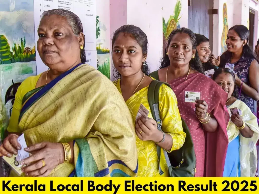 Kerala Local Body Election Results 2025