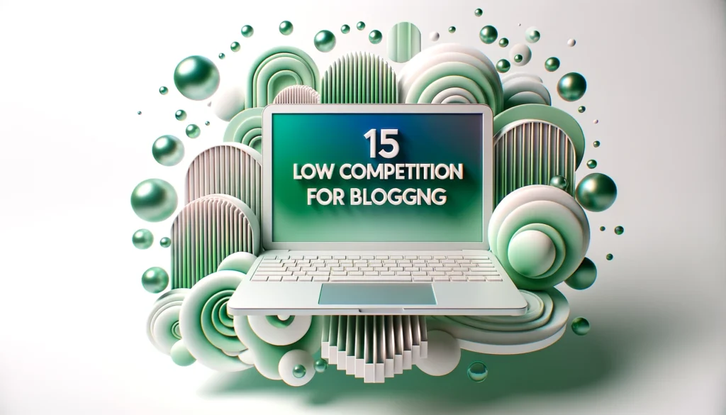 best niche for blogging with low competition