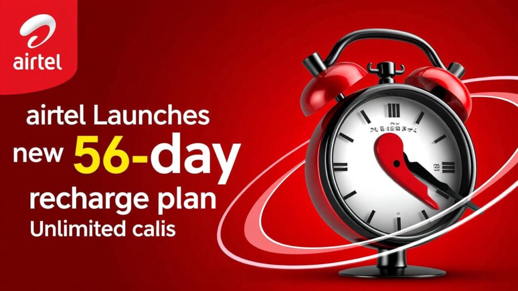Airtel launches new 56-day recharge plan offering unlimited calls