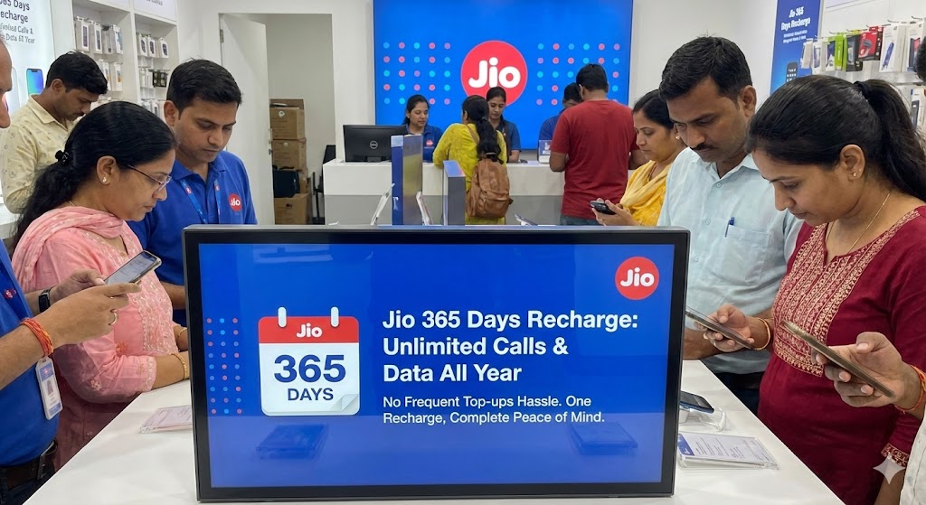 Jio 365 Days Recharge: Unlimited Calls and Data All Year Without Frequent Top-ups Hassle